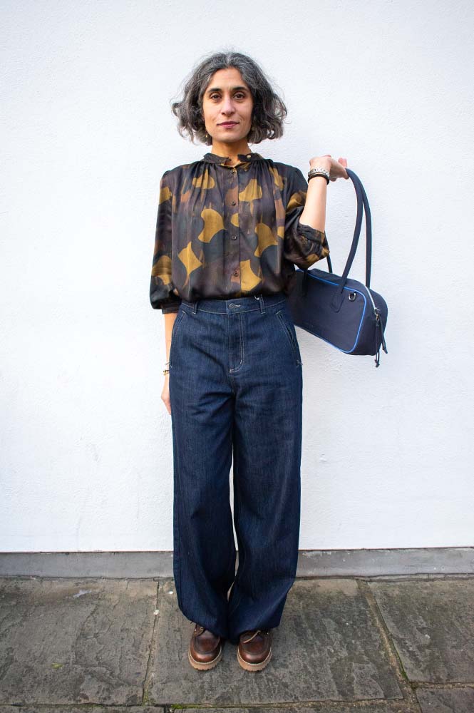 Object Carly Dark Denim Jeans - The Mercantile London