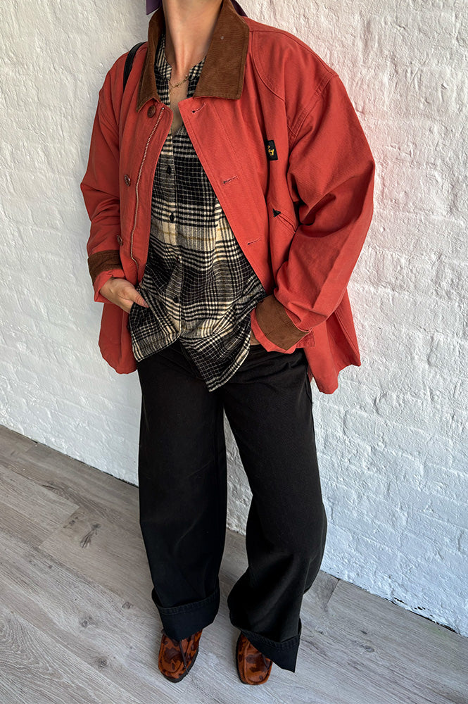 Object Moji Kamata Dark Brown Wash Jeans - The Mercantile London