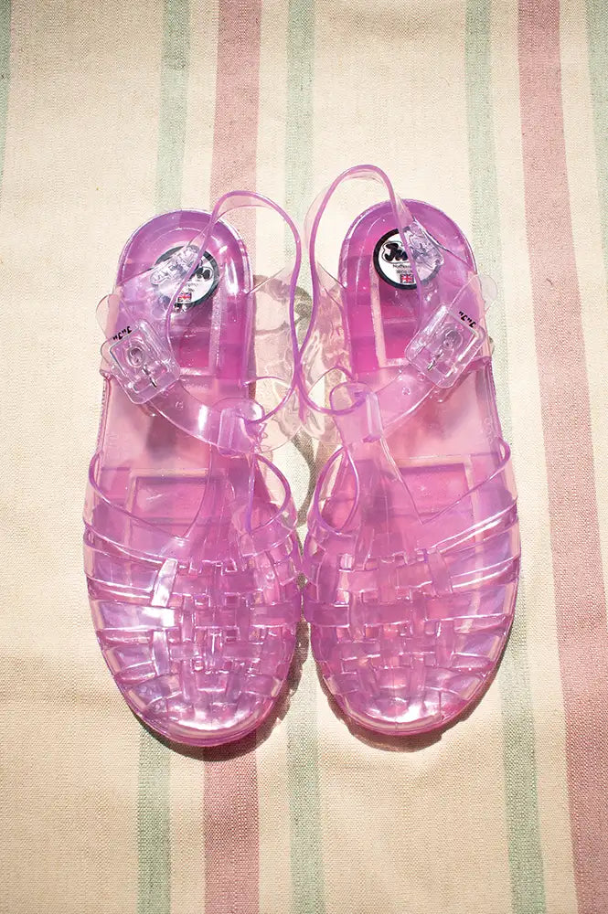 Juju Riley Lilac Jelly Shoes