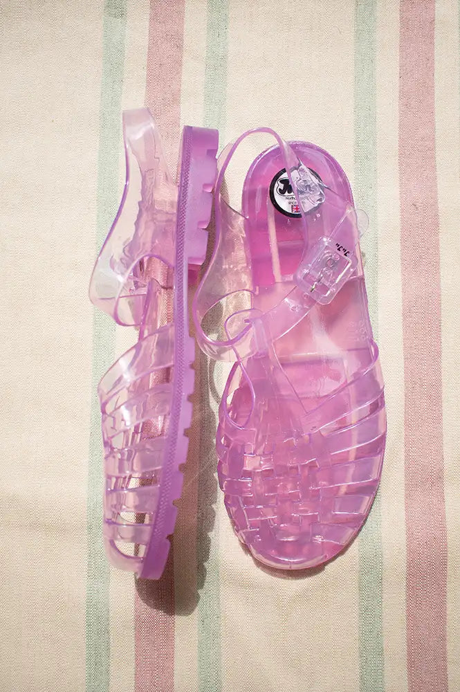 Juju Riley Lilac Jelly Shoes