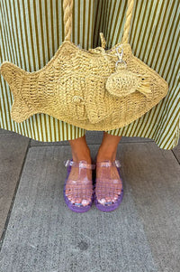 Juju Riley Lilac Jelly Shoes