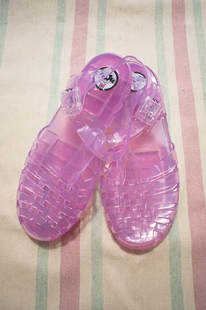 Juju Riley Lilac Jelly Shoes