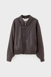Bellerose Jenn Dark Roast Vegan Leather Jacket
