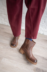 Pavement Jenny Vintage Brown Boots - The Mercantile London