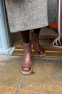 Pavement Jenny Vintage Brown Boots - The Mercantile London