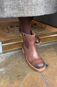 Pavement Jenny Vintage Brown Boots - The Mercantile London