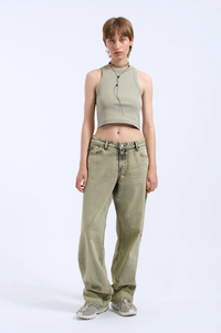 Dr Denim Hill Jet Yellow Jeans - The Mercantile London