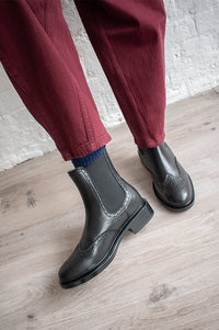Pavement Jilly Black Boots - The Mercantile London