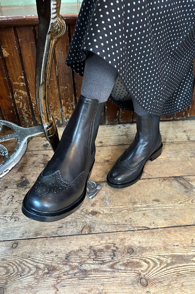 Pavement Jilly Black Boots - The Mercantile London