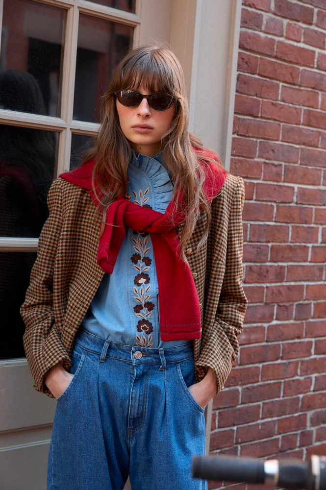 Sophie + Lucie Harvard Harris Camel Jacket - The Mercantile London