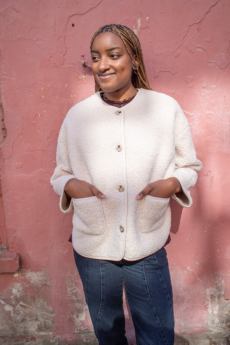 Garance Brandy Ecru Jacket - The Mercantile London