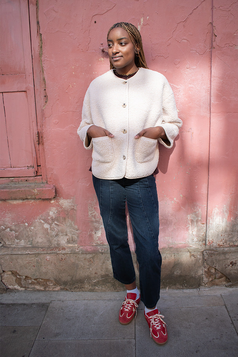 Garance Brandy Ecru Jacket - The Mercantile London