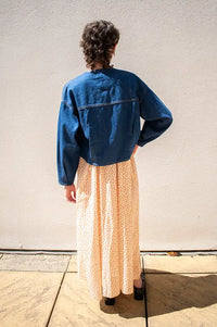 Sessùn Almodiva Seventy Blue Short Denim Jacket