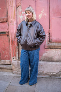 Bellerose Jenn Dark Roast Vegan Leather Jacket