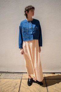 Sessùn Almodiva Seventy Blue Short Denim Jacket