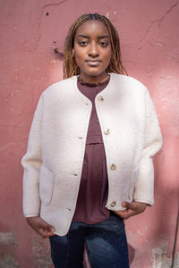 Garance Brandy Ecru Jacket - The Mercantile London