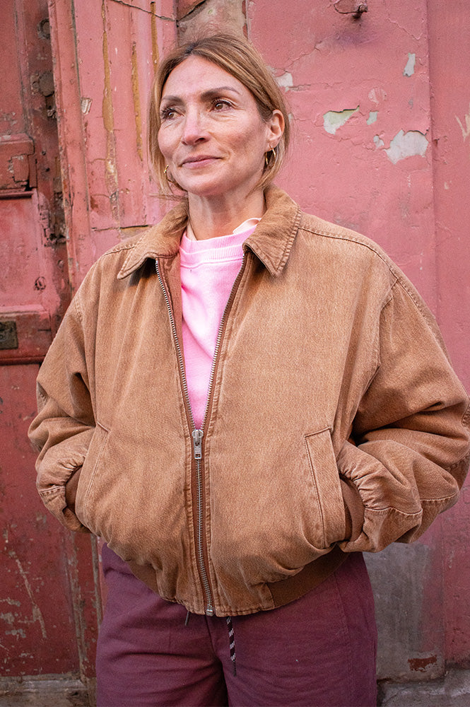 Bellerose Joanna Camel Wash Jacket – The Mercantile London