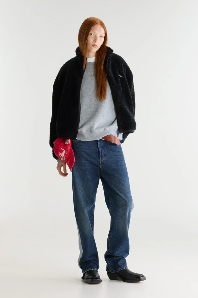 Bellerose Jody Navy Fleece Jacket