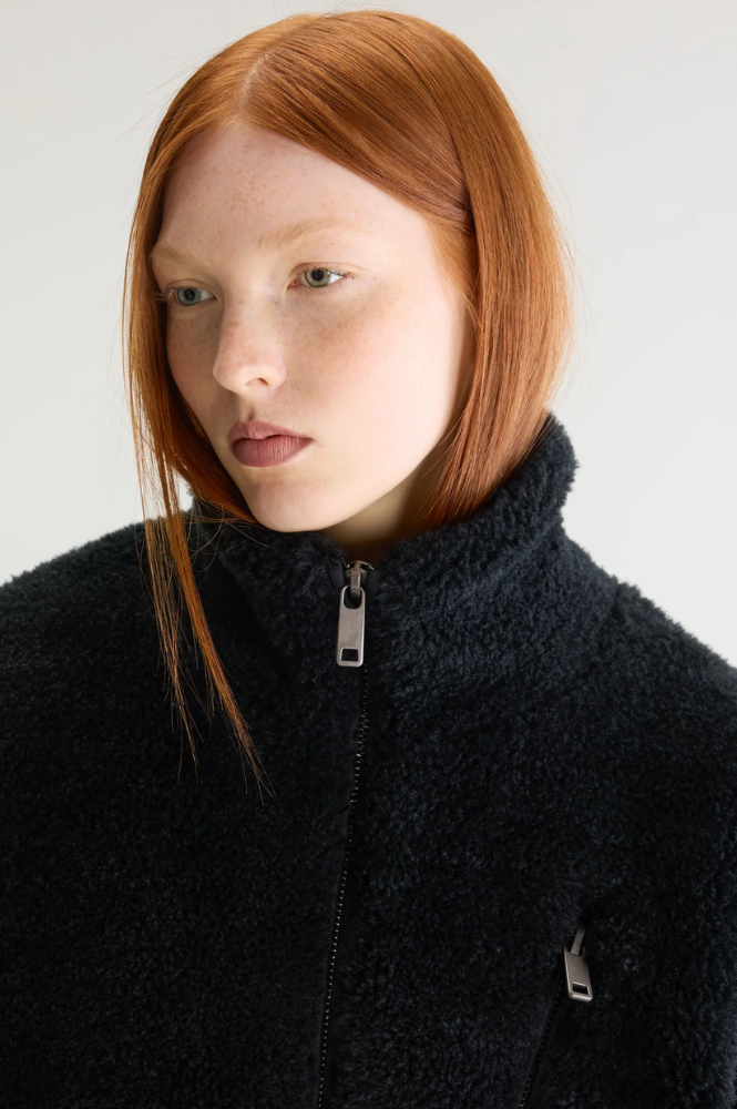 Bellerose Jody Navy Fleece Jacket