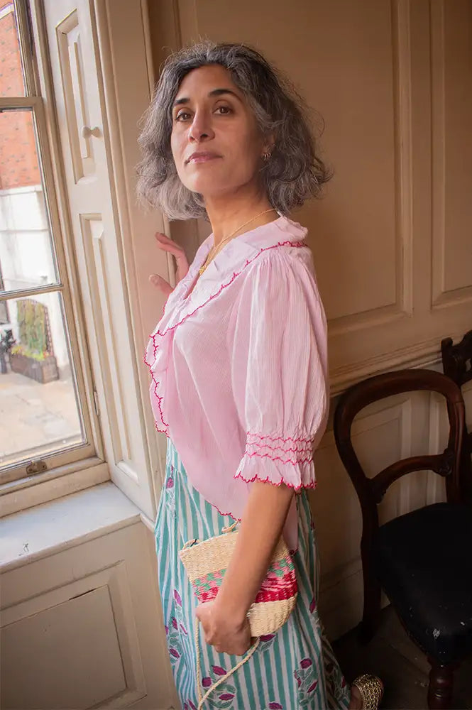 Charlie Joe Liki Pink Blouse - The Mercantile London