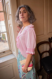 Charlie Joe Liki Pink Blouse - The Mercantile London