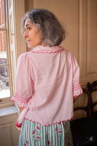 Charlie Joe Liki Pink Blouse - The Mercantile London