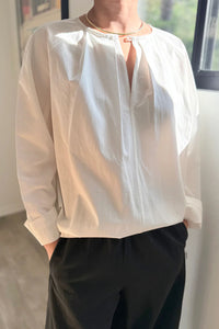 Le Bon Shoppe Julienne White Shirt - The Mercantile London