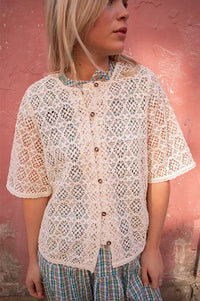 Atelier Rêve Julie Birch Lace Top - The Mercantile London