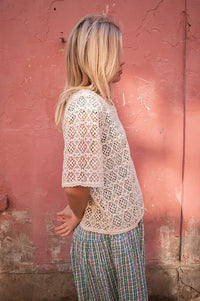 Atelier Rêve Julie Birch Lace Top - The Mercantile London
