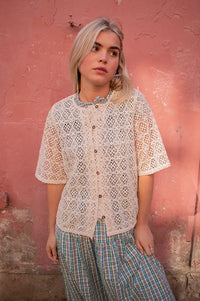 Atelier Rêve Julie Birch Lace Top - The Mercantile London