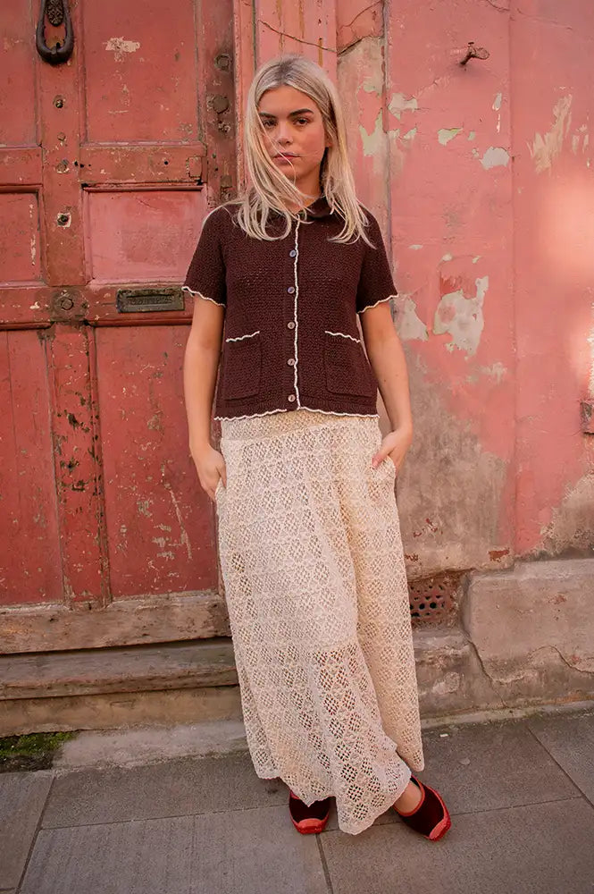 Atelier Rêve Julie Birch Lace Skirt - The Mercantile London