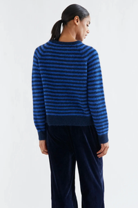 Compania Fantastica Navy And Blue Stripe Jumper