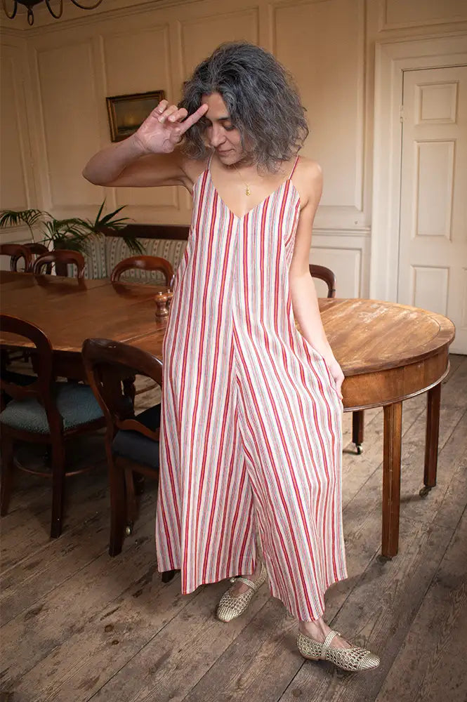 Zen Ethic Lea Miramar Pink Jumpsuit - The Mercantile London