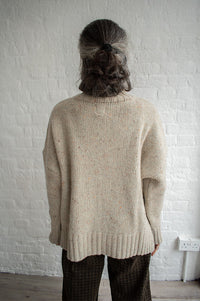 A.P Genievre Oat Turtle Neck Jumper - The Mercantile London
