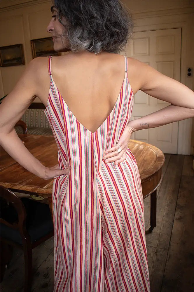 Zen Ethic Lea Miramar Pink Jumpsuit - The Mercantile London