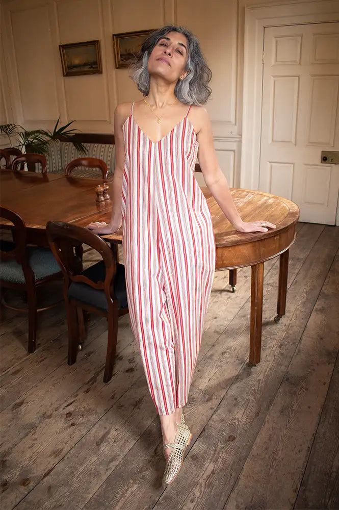 Zen Ethic Lea Miramar Pink Jumpsuit - The Mercantile London