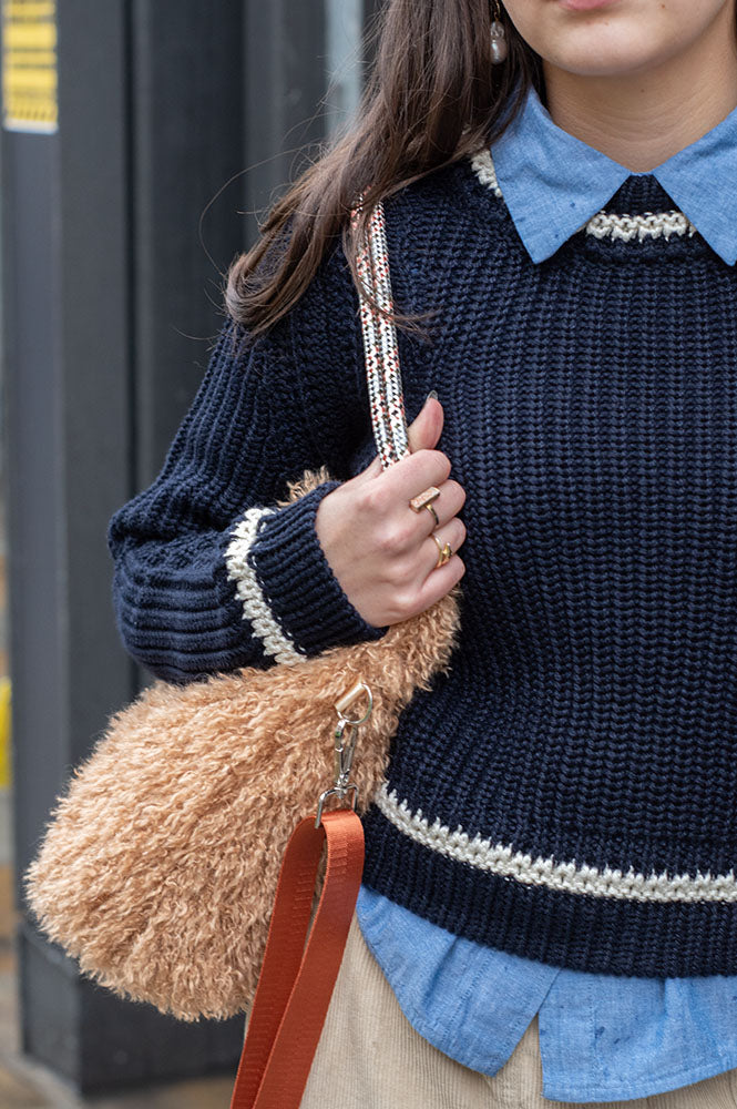 Ba&sh Bota Blue Pullover - The Mercantile London