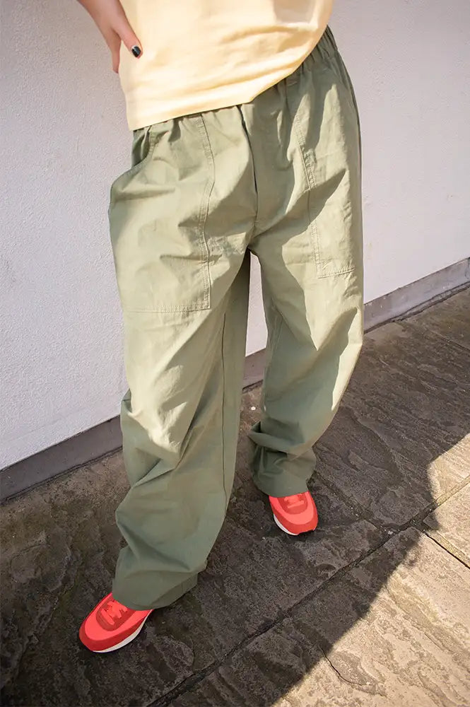 Stan Ray Jungle Olive Trousers - The Mercantile London