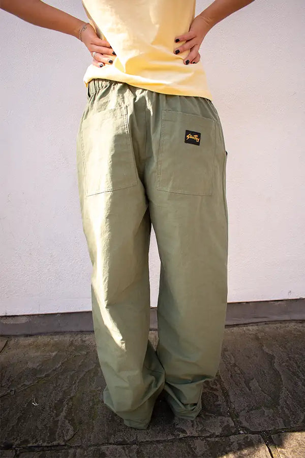 Stan Ray Jungle Olive Trousers - The Mercantile London
