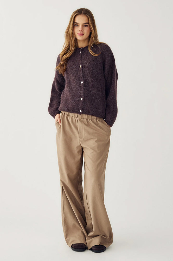 Noella Kae Chocolate Knit Cardigan