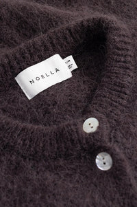 Noella Kae Chocolate Knit Cardigan
