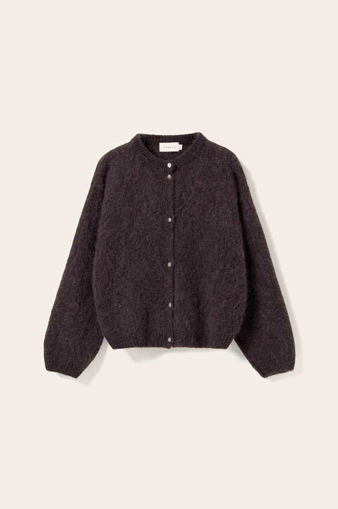 Noella Kae Chocolate Knit Cardigan