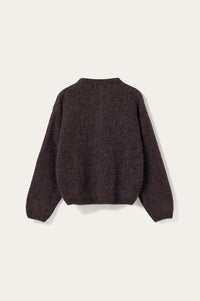 Noella Kae Chocolate Knit Cardigan