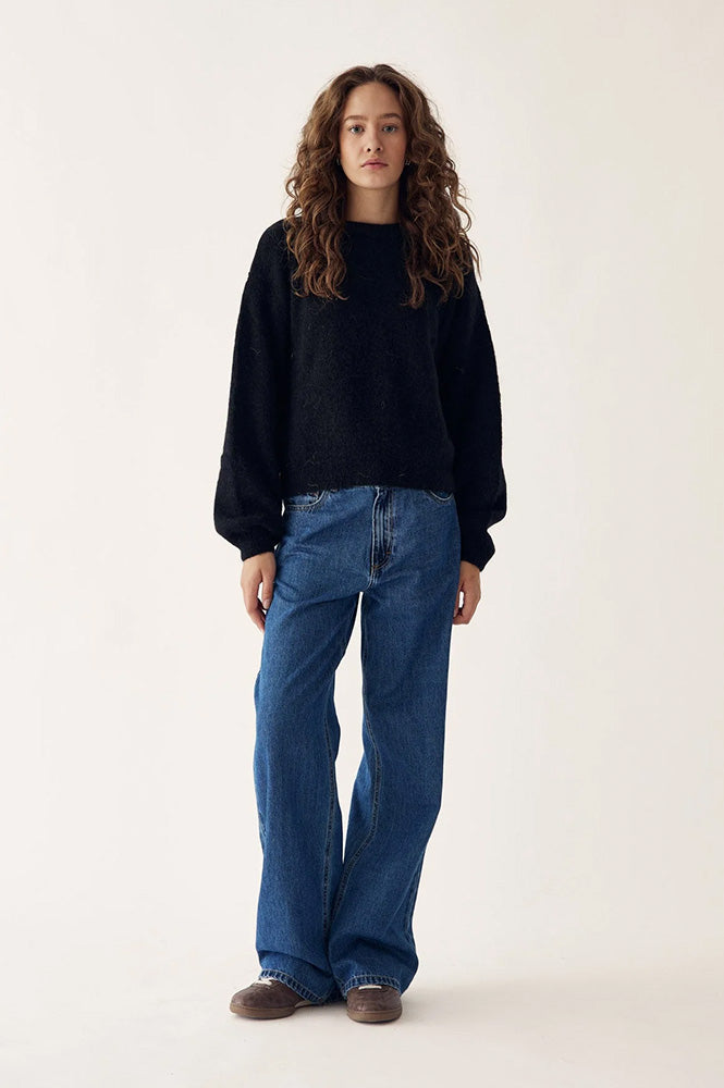 Noella Kae Black Knit Jumper