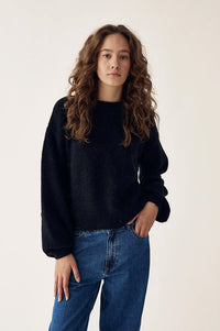 Noella Kae Black Knit Jumper