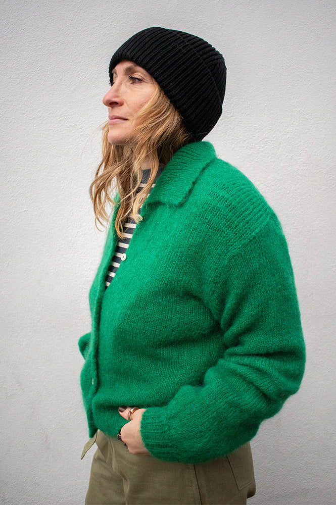 Des Petits Hauts Alpolo Kale Cardigan