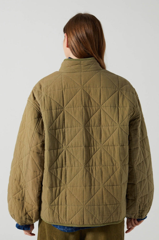 Charlie Joe Kamilla Khaki Jacket - The Mercantile London