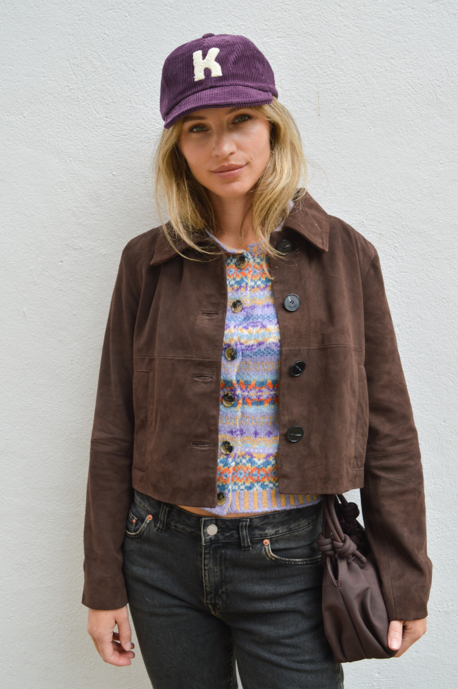 My Essential Wardrobe Petra Suede Jacket