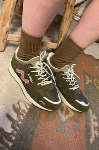 Karhu Aria 95 Beech And Lilas Trainers - The Mercantile London