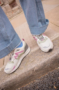 Karhu Fusion 2.0 Dark Gull Grey & Lilas Trainers - The Mercantile London